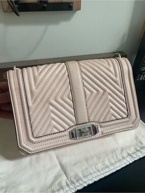 Rebecca Minkoff Chevron crossbody Pink